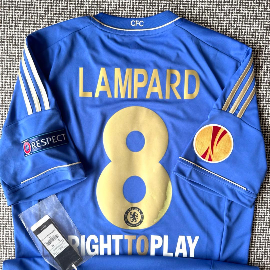 新品タグ付き・ELパッチ】F・ランパード ＃8 チェルシー 12／13