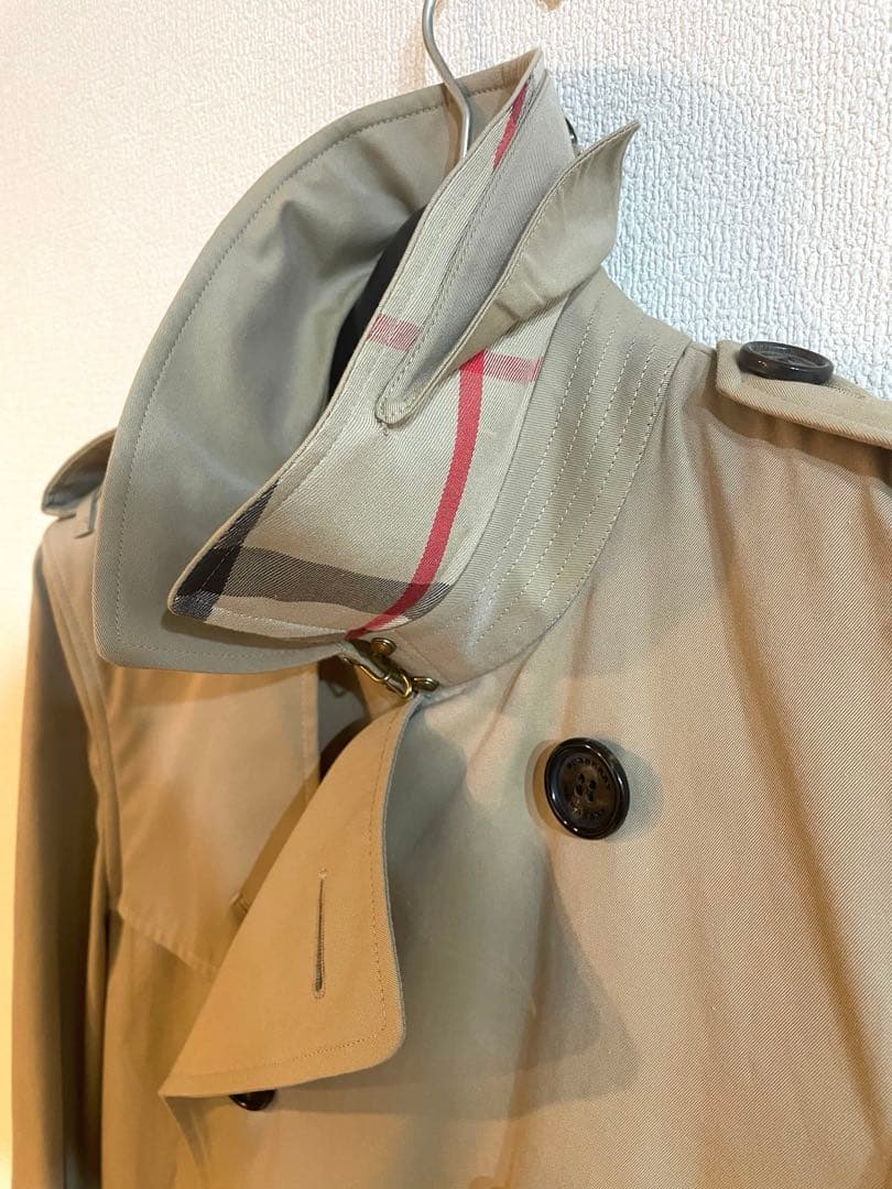 バーバリー Kensington ケンジントン ショート トレンチ 44 メンズ