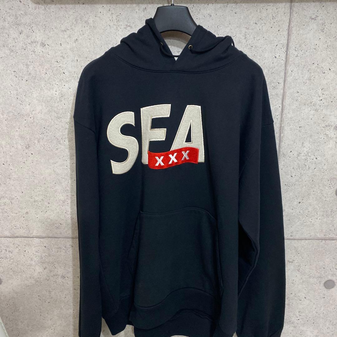 wind and sea × GOD selection XXX パーカー L - メルカリ