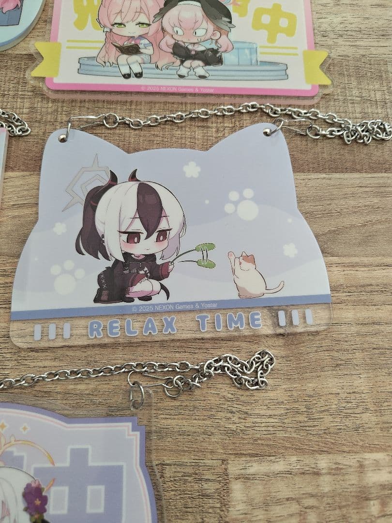 ブルーアーカイブ ブルアカふぇす 2025 アクリルドアプレート 5種セット