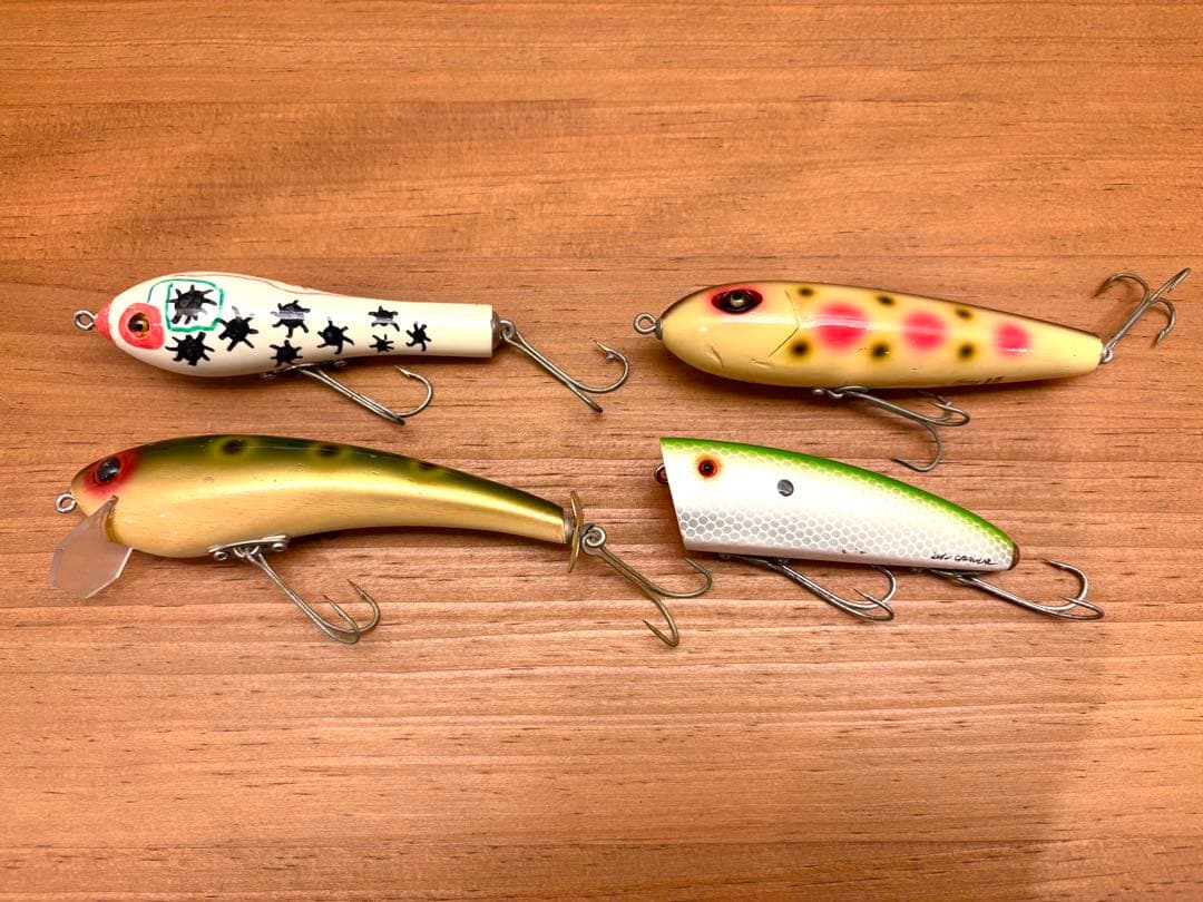 トップウォーター ルアーセット ABU ウッドスタンプなど - メルカリ