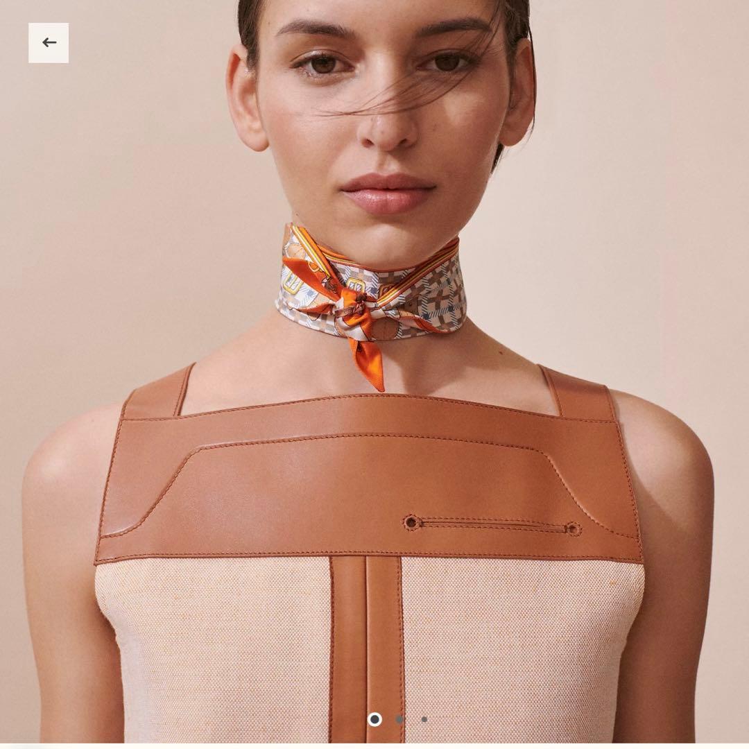 【新品】エルメス HERMES ツイリー 《馬車の変遷》