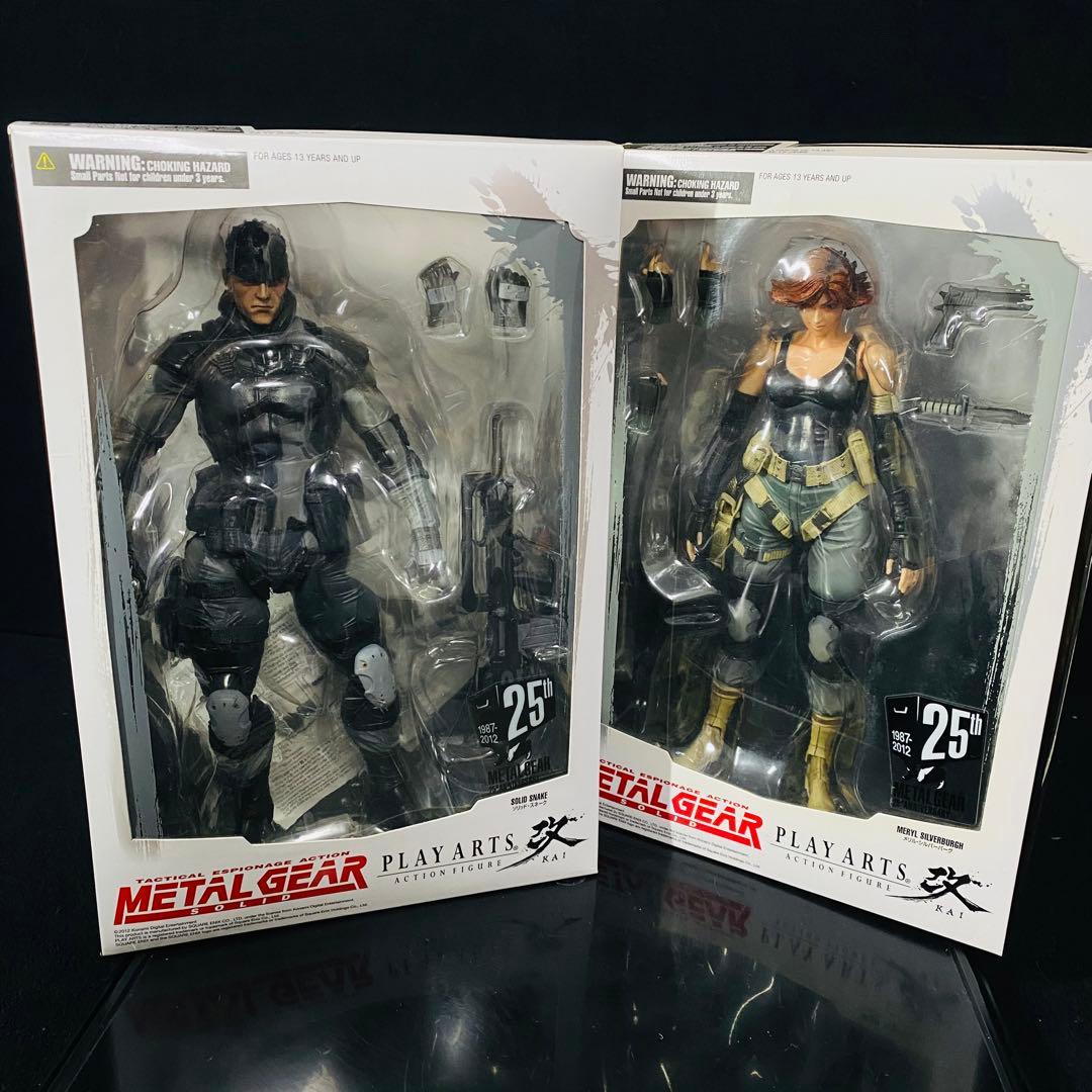 プレイアーツ改 メタルギアソリッド ソリッド・スネーク メリル・シルバーバーグ PLAY ARTS 改 メリル・シルバーバーグ レビュー【写真有】 - メタル