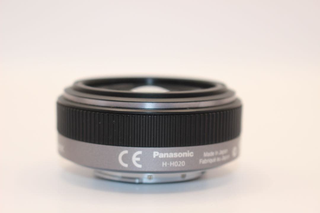 Annis無言 プロフあり様★純正収納袋付★ LUMIX 単焦点レンH-H020