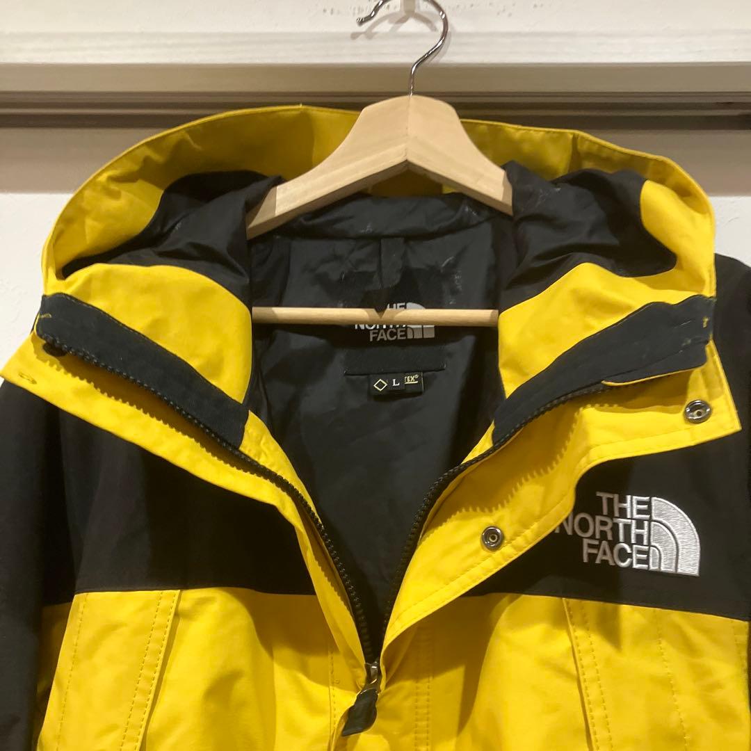 希少カラー ノースフェイス マウンテンライトジャケット イエロー 黄色
