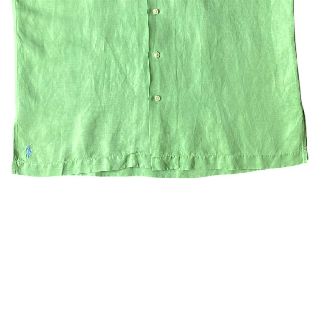 90's Ralph Lauren グリーンM CALDWELL オープンカラー - メルカリ