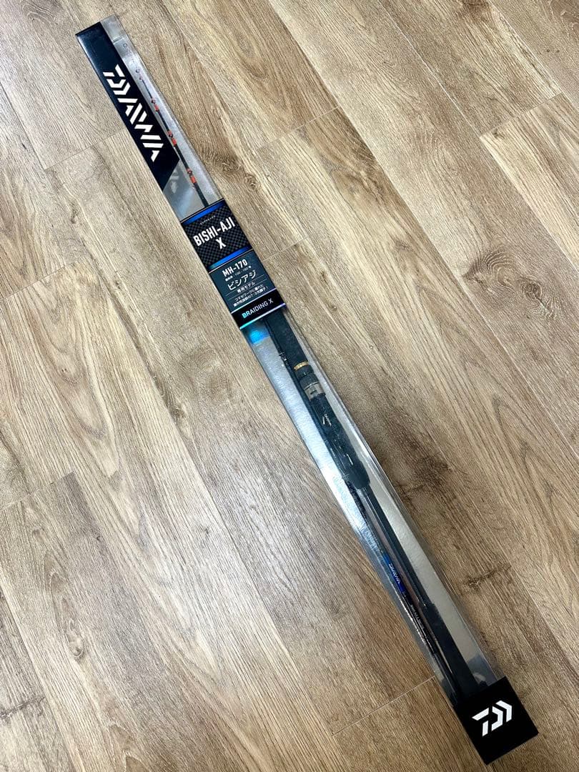 【美品・ケース付き】ダイワ ビシアジX MH-170 船竿 1.7m