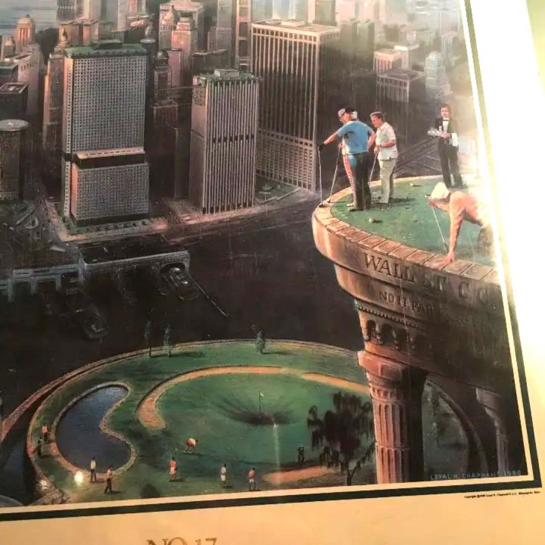 レア　限定版ジグソーパズル \"Infamous Golf Holes\"