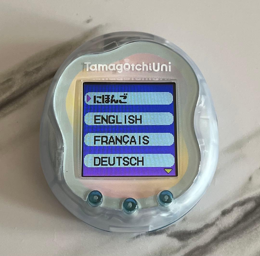 中古】Tamagotchi Uni Prism White たまごっちユニ - メルカリ