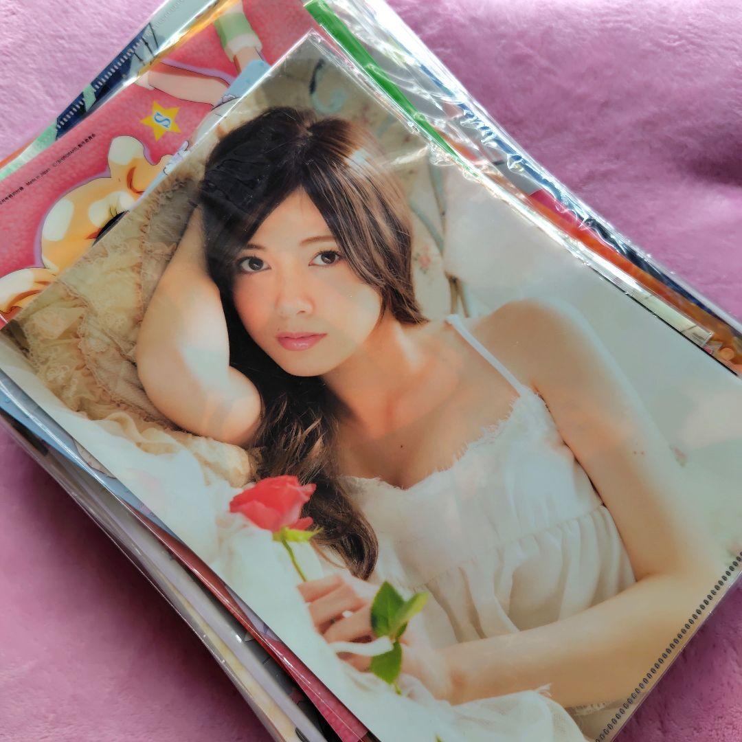 【2556】300枚程度　美少女系 アニメ クリアファイル 大量 まとめ売り