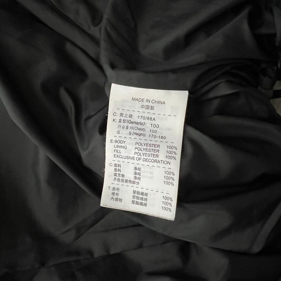 00s 短丈 ドローコード インテル ミラノ ダウンジャケット メンズ M