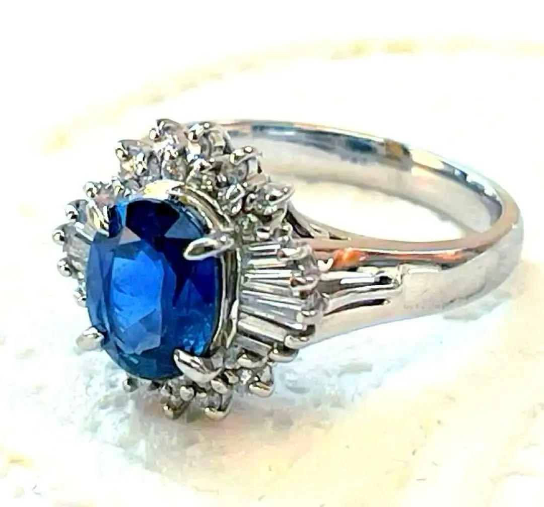 の*ん様 大粒　サファイア　リング　2.16ct 11.5号　指輪　 【検索GS