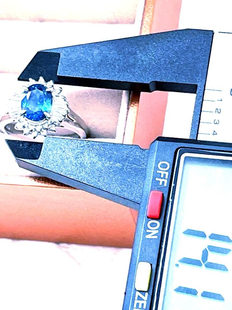 の*ん様 大粒　サファイア　リング　2.16ct 11.5号　指輪　 【検索GS