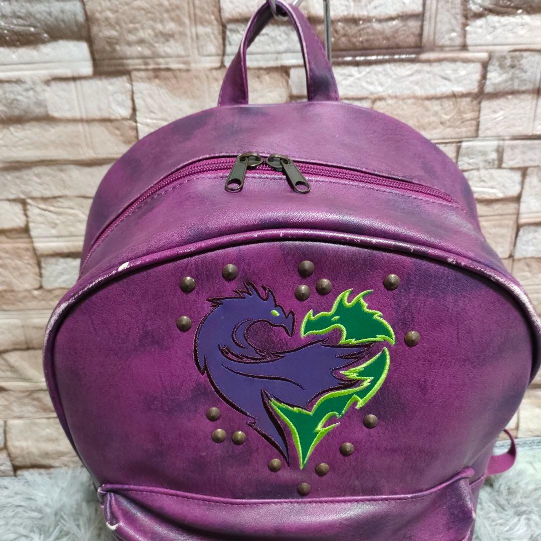 ディズニーストア ディセンダント バックパック　ヴィランズ　マル　リュック　紫