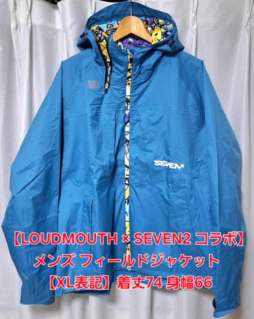 LOUDMOUTH×SEVEN2 コラボ フィールドジャケット ロサンゼルス レディース 【LOUDMOUTH × SEVEN2 コラボ】フィールドジャケット