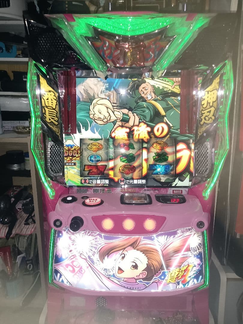 スマスロ番長４操パネルユニット付き