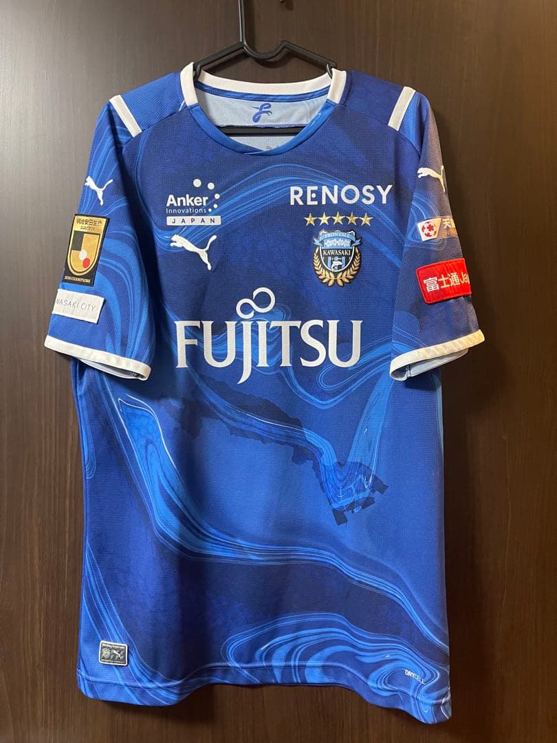 川崎フロンターレ 2021 リミテッド 水 ユニフォーム DAMIAO XXL - メルカリ