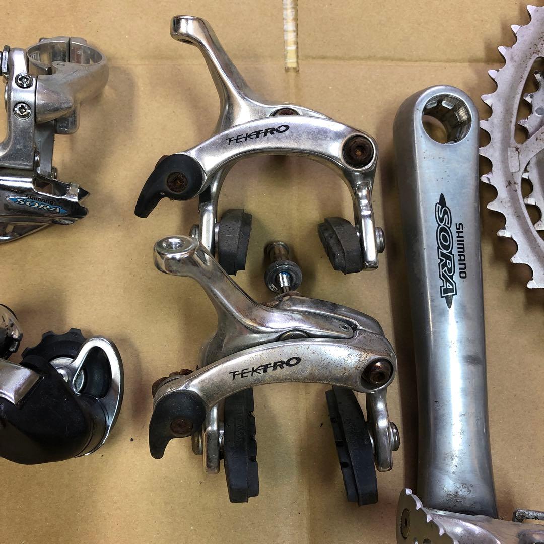SHIMANO SORA コンポーネントセット - メルカリ
