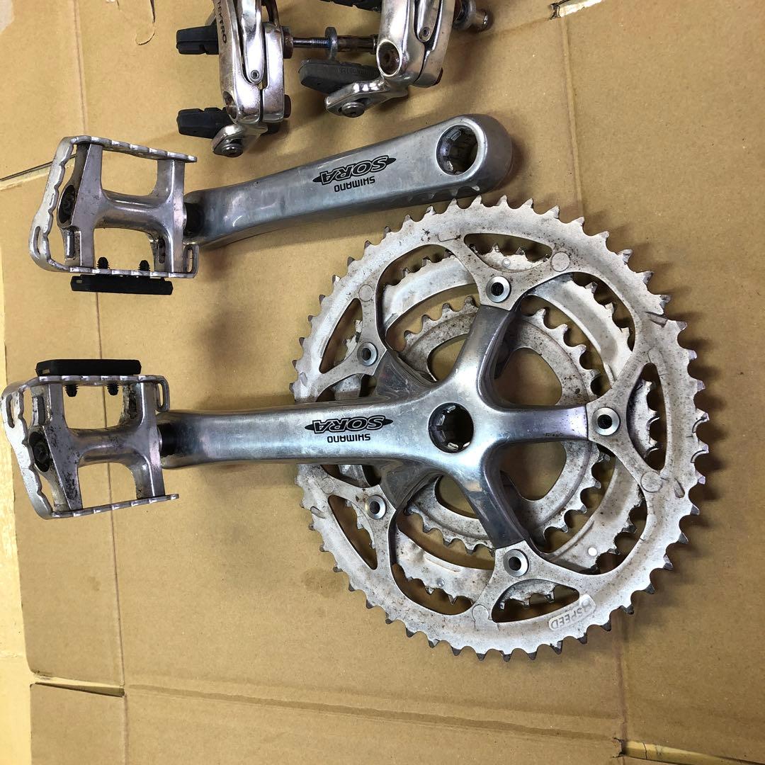 SHIMANO SORA コンポーネントセット - メルカリ