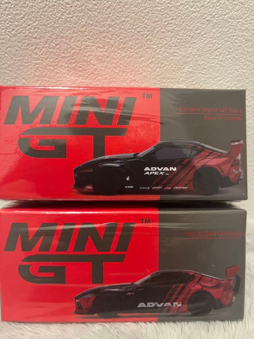 希少2種類！MINI GT 1/64 ADVANトヨタ GR スープラ - メルカリ