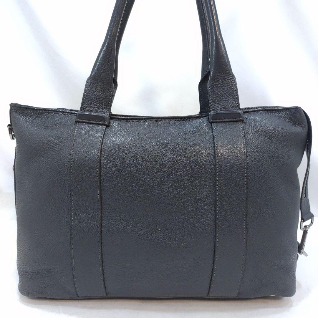 極美品】ジミーチュウ サヴィル トートバッグ レザー A4可 肩掛け グレー