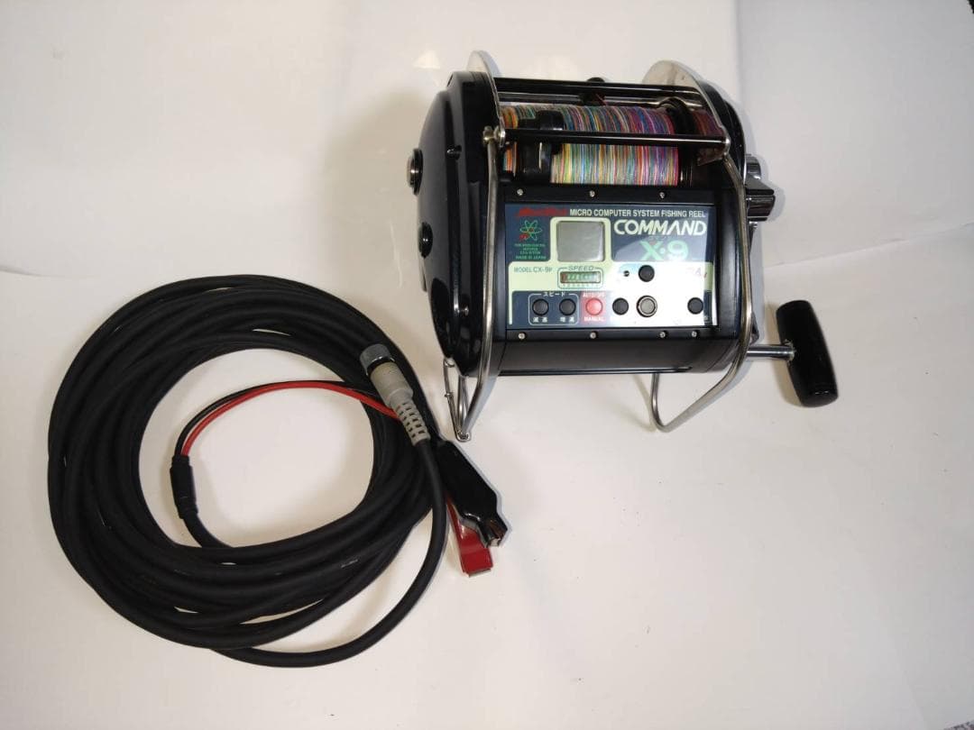 ミヤマエ COMMAND X・9 電動リール CX-9 /24V専用 おまけ付き - メルカリ