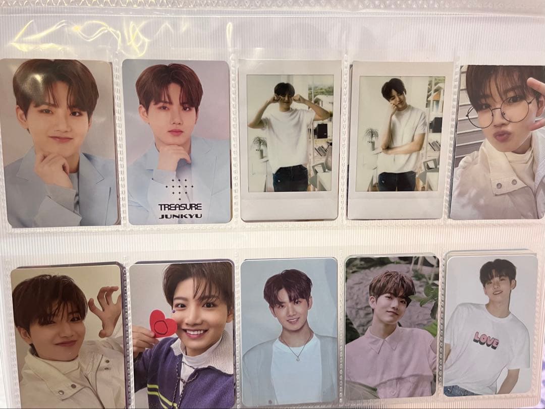 TREASURE ジュンギュ トレカ アルバム セット売り 初期FC特典•会報
