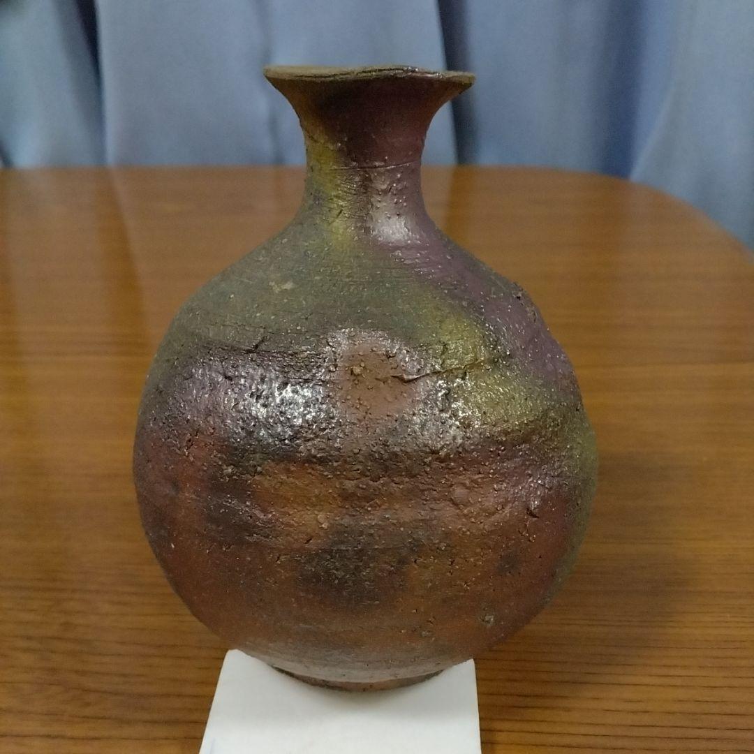 二代 井上 素三 作 常滑酒壷 徳利 明治 大正 名工 - メルカリ