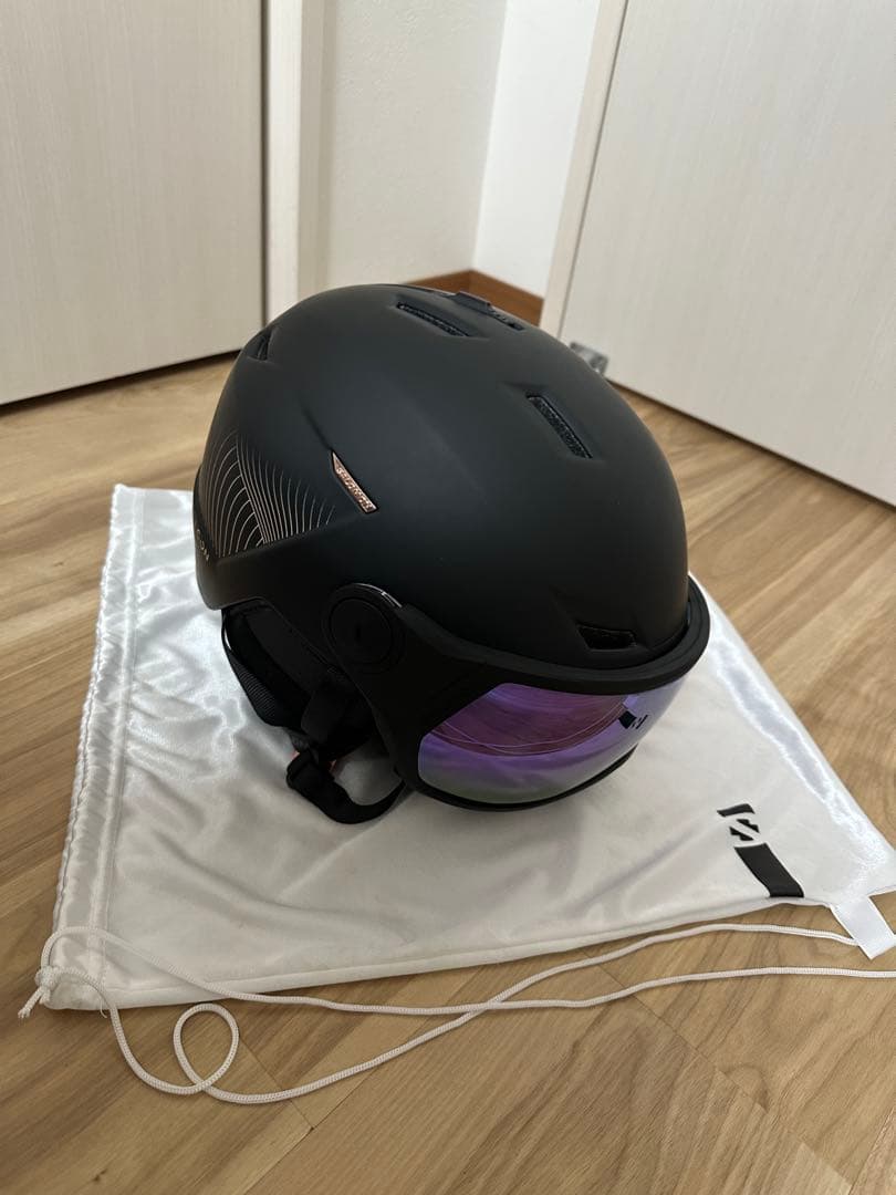 SALOMON スキー・スノーボードヘルメット マットブラック