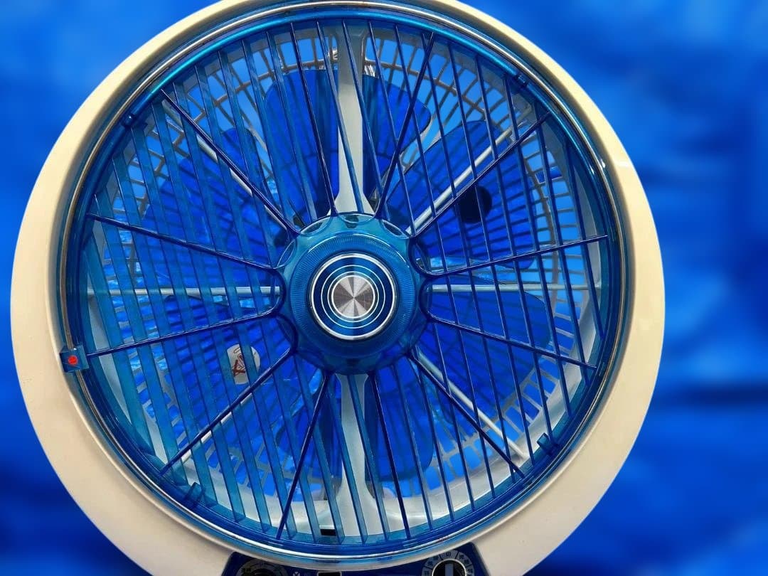 HITACHI 扇風機 H-30CL 昭和レトロ 回転グリル 動作品