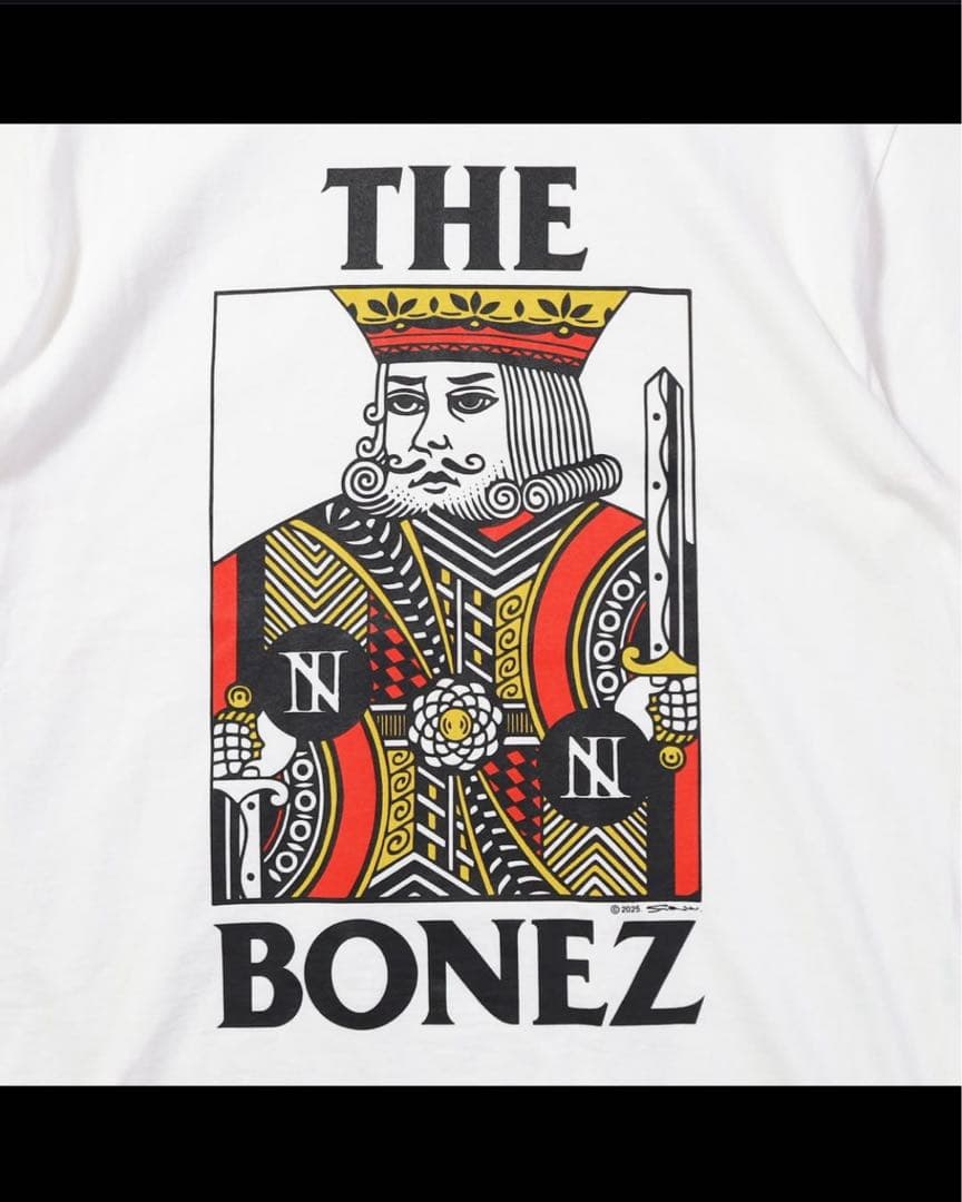 超レア THE BONEZ SHO WATANABE KING. 白XXL