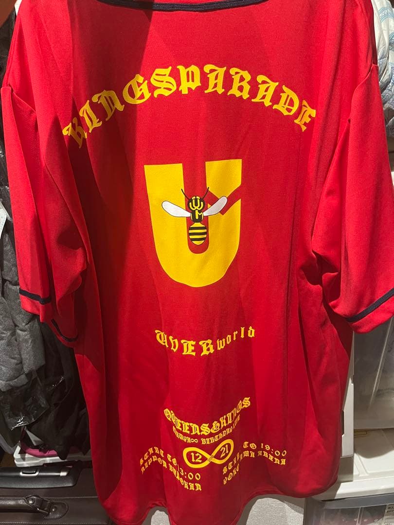 【未使用に近い】UVERworld TAKUYA∞ 男祭り　ベースボールシャツ