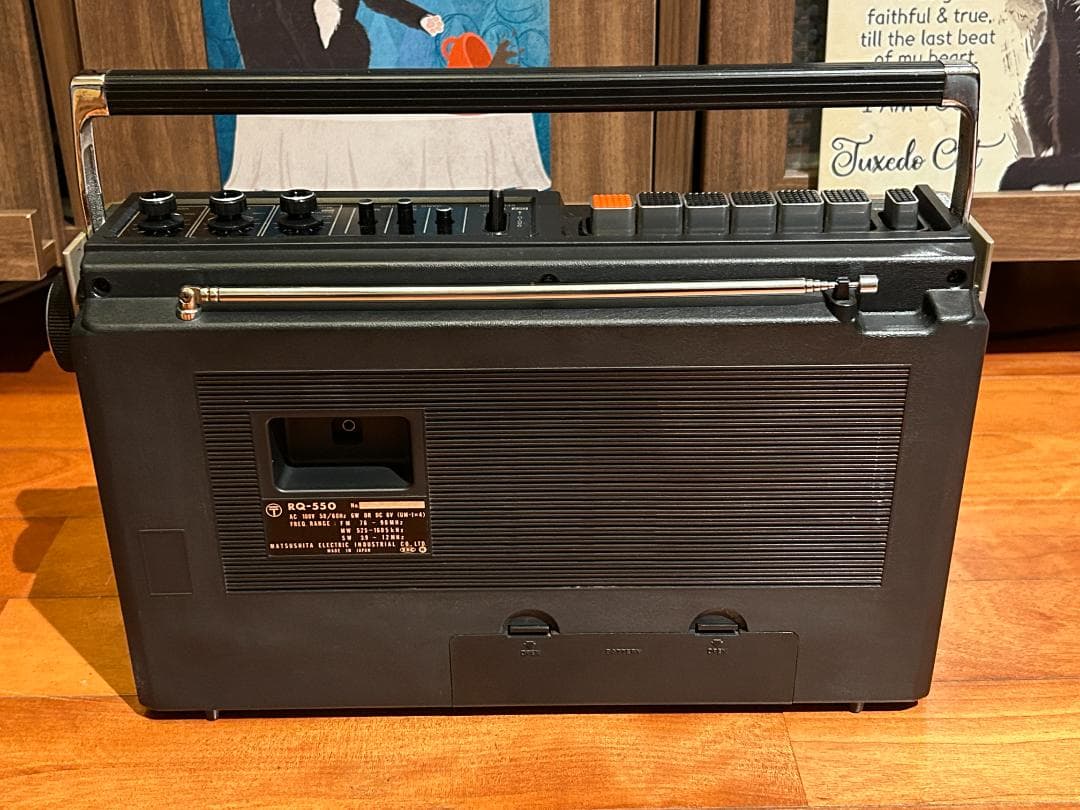 整備済】ナショナル ラジカセ National MAC FO RQ-550 - メルカリ