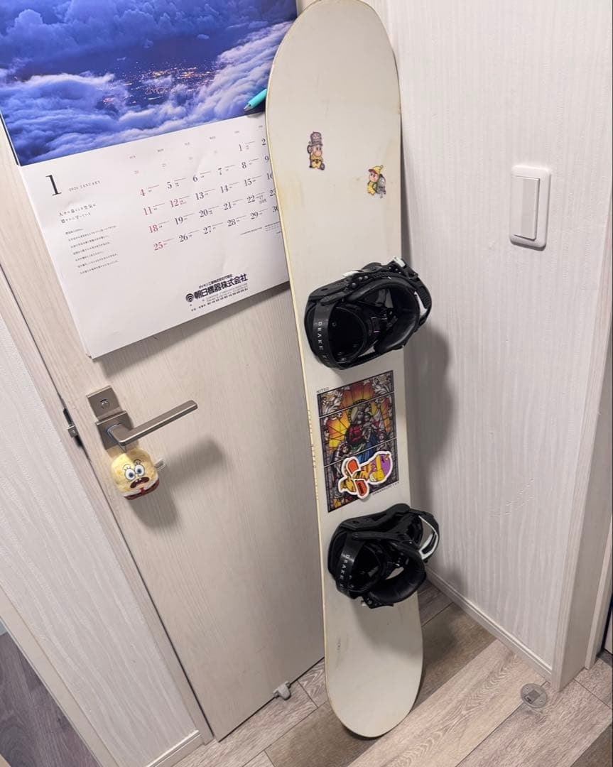 スノーボード＋ビンディングMサイズ スノーボード ビンディング サイズ表【まとめ】バートン・サロモン