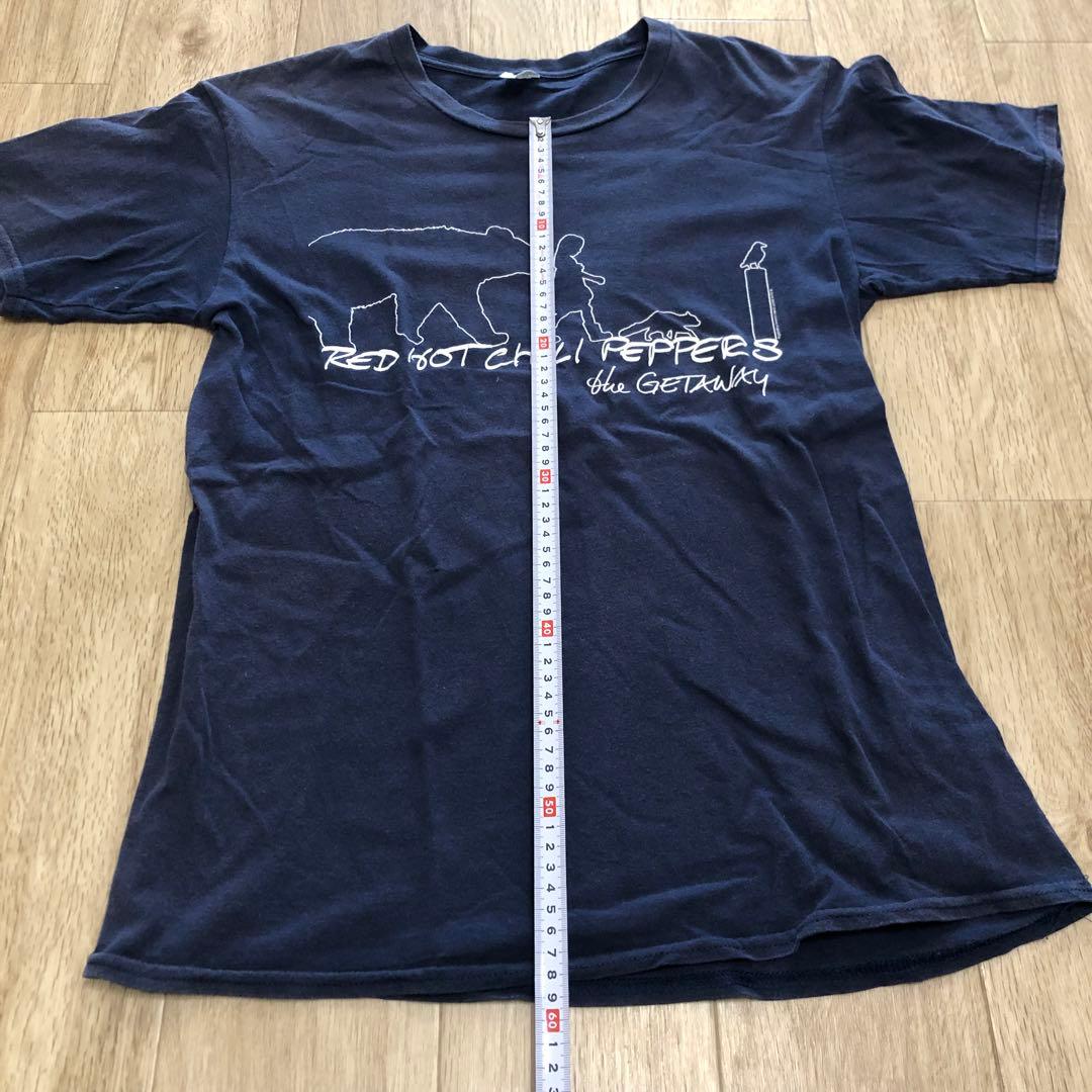 RED HOT CHILI PEPPERS Tシャツ ネイビー gateway - メルカリ