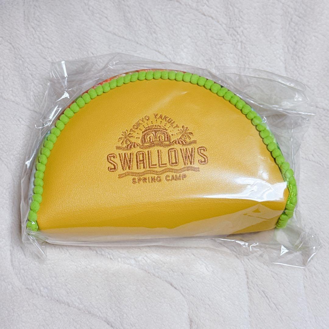 ヤクルトスワローズ 浦添 2025キャンプ限定 つば九郎 タコスポーチ