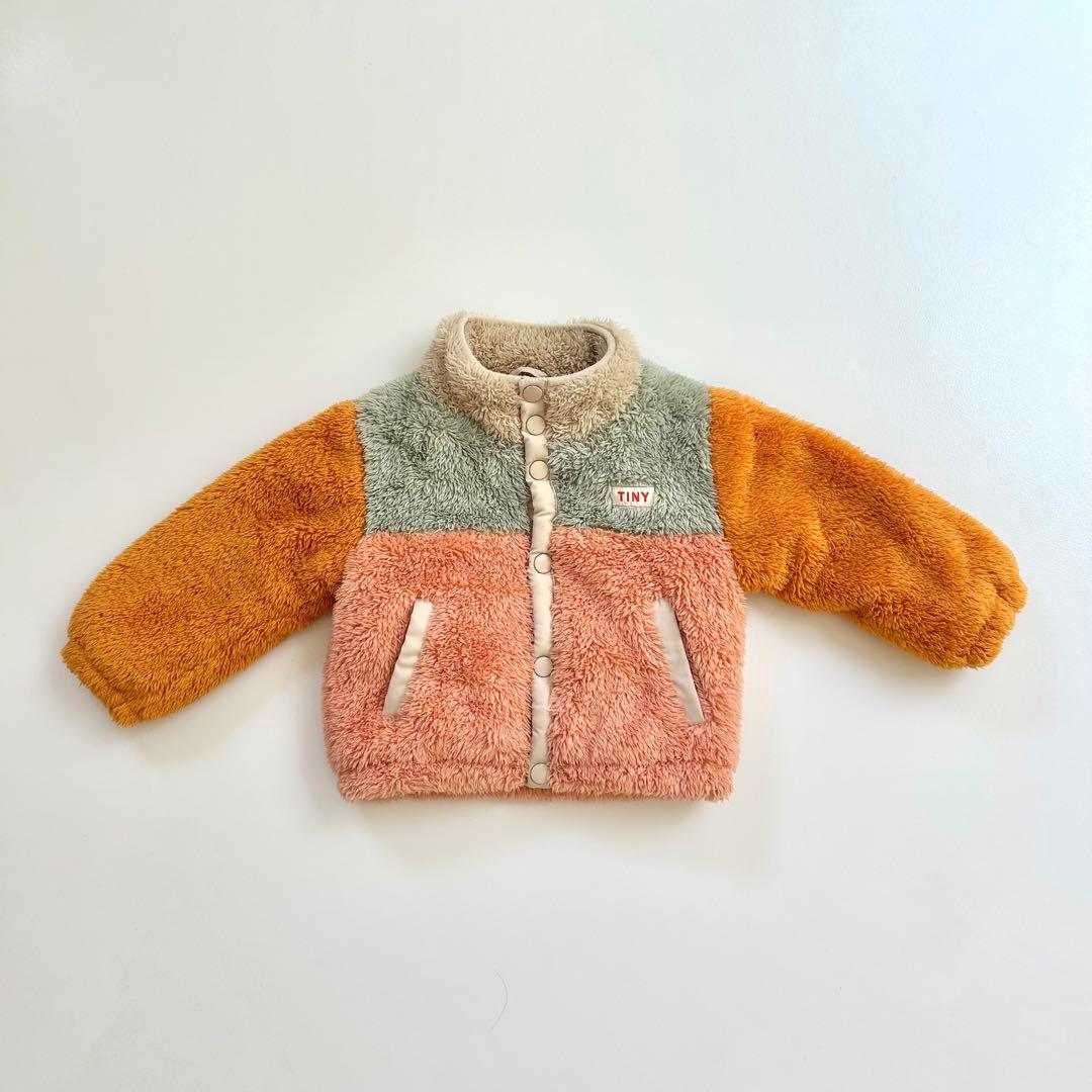 美品タグ付き！tinycottons タイニーコットンズ フリースジャケット