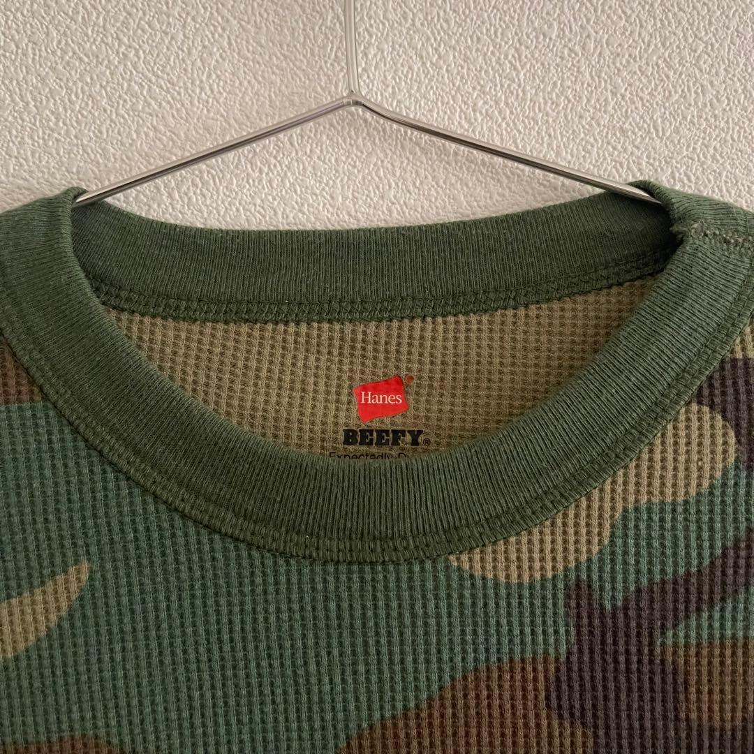 supreme hanes Thermal サーマル 迷彩 カモフラ XL - メルカリ
