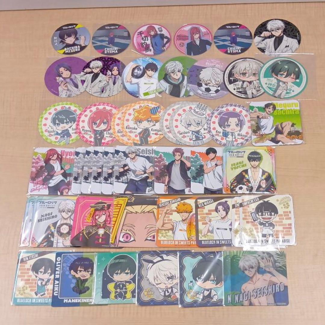 ❶ブルーロック 特典 紙類 ぱしゃこれ 色紙 アクスタなど まとめ売り