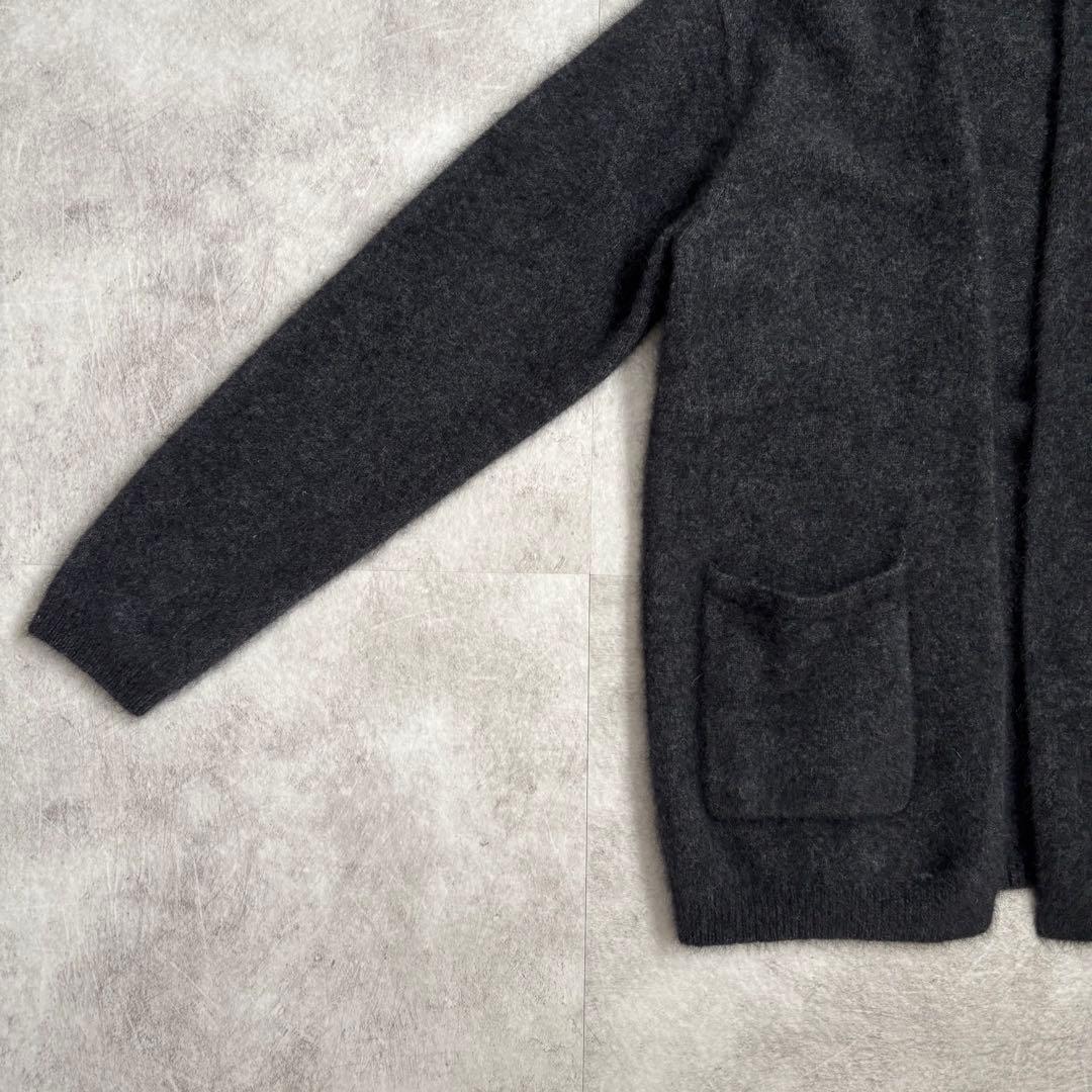未使用XL ビューティアンドユースメンズ ウールダークグレー