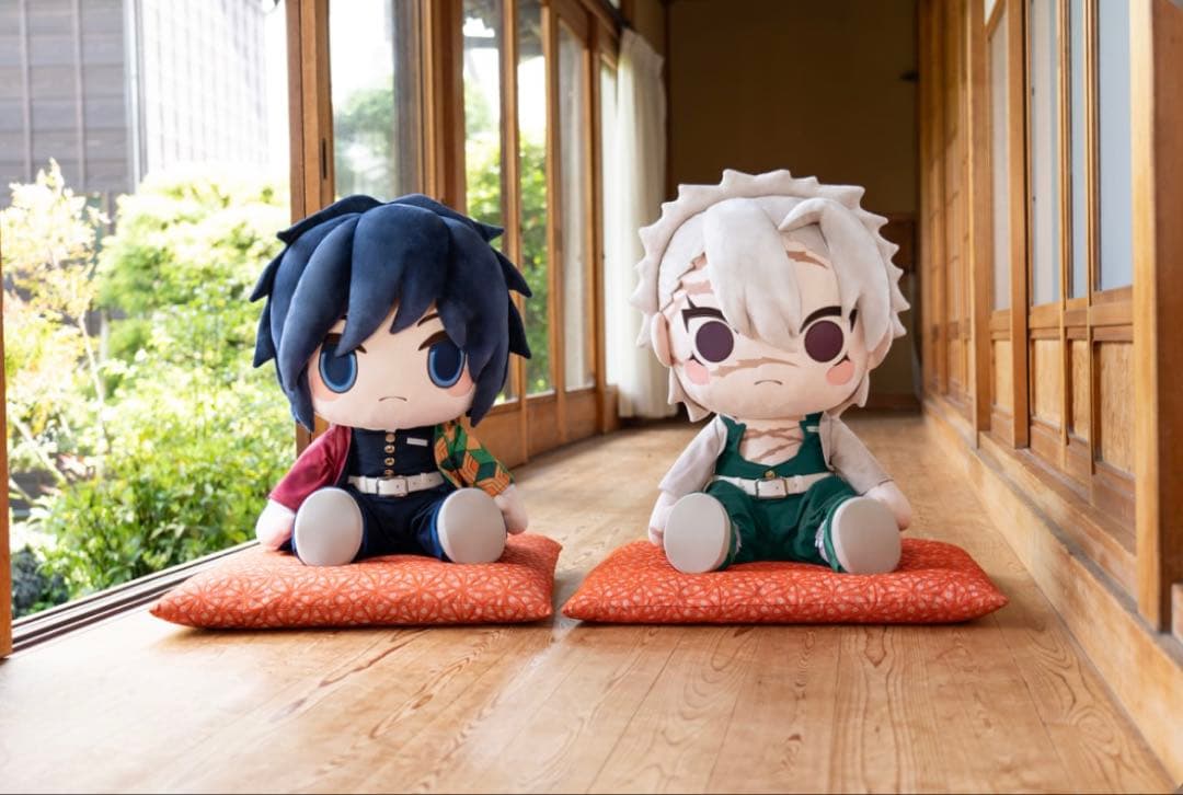 鬼滅の刃 不死川実弥 どきゅーとぷち 特大ぬいぐるみ 希少