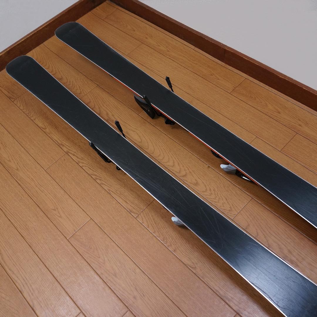 メンテ済 130cm 靴23～23.5cm ROSSIGNOL スキーセット