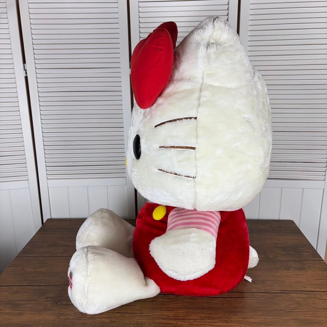 【レア】ハローキティ　特大サイズ　BIG SIZE ぬいぐるみ ビッグサイズ