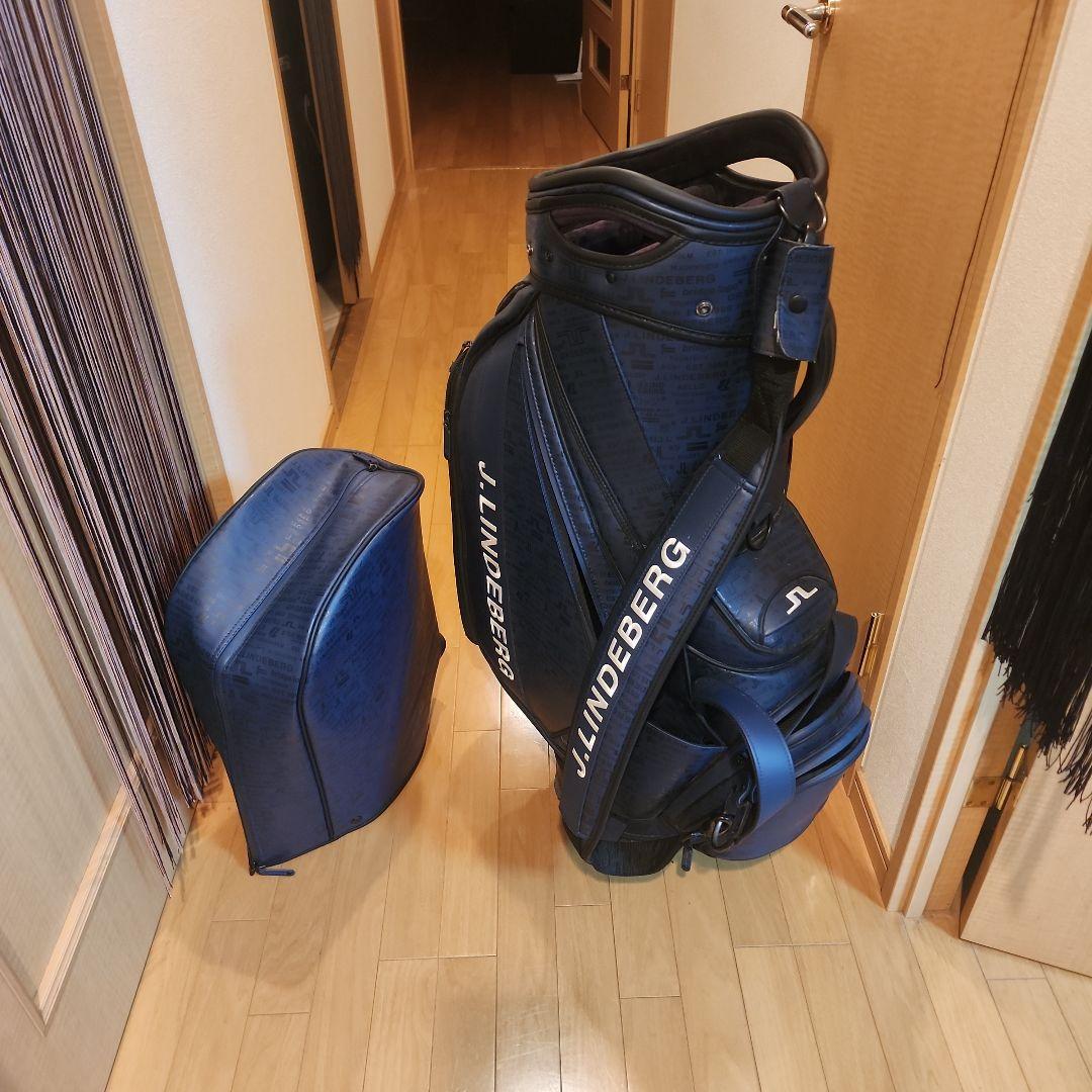pjさん専用　J,LINDEBERGゼベルコラボスタッフキャディバッグ J.LINDEBERG（ジェイリンドバーグ）【VESSELコラボ】サンデースタンド