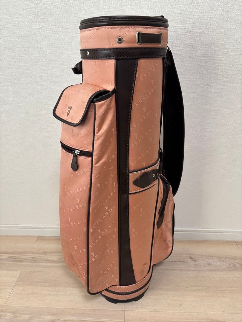 ◎トラサルディ レディース キャディバッグ ゴルフバッグ TRUSSARDI