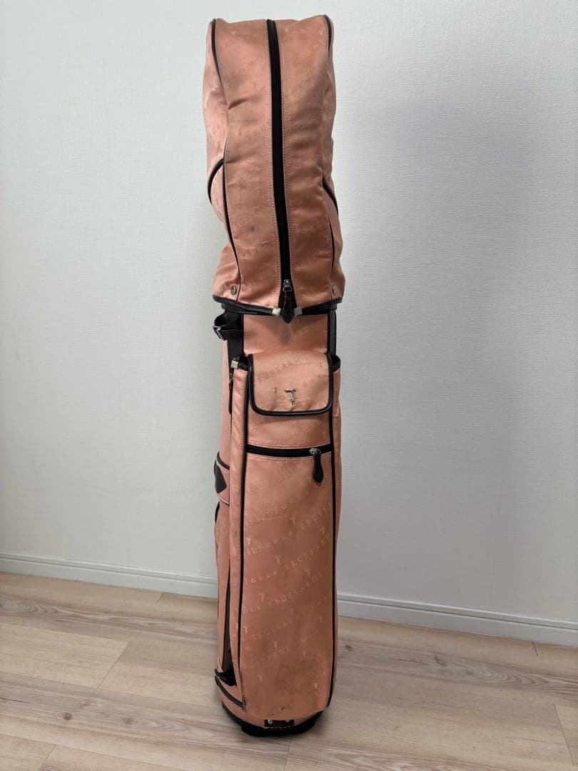 ◎トラサルディ レディース キャディバッグ ゴルフバッグ TRUSSARDI