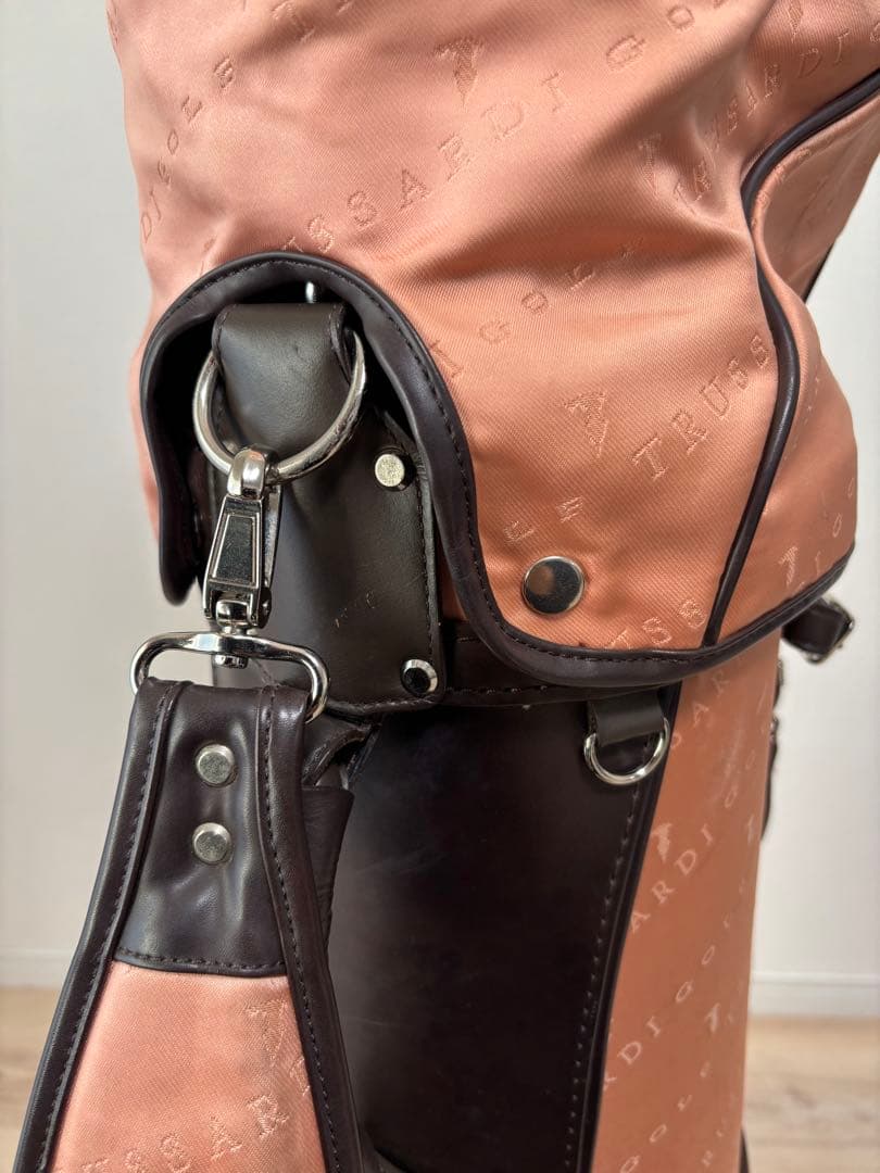 ◎トラサルディ レディース キャディバッグ ゴルフバッグ TRUSSARDI