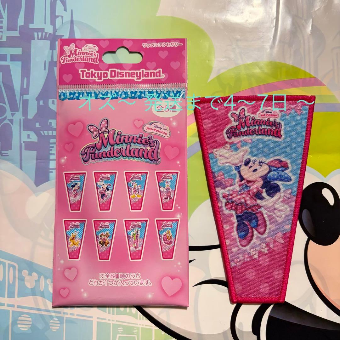 ディズニー⭐️パルパルーザ ミニー ワッペン アクセサリー ミニー