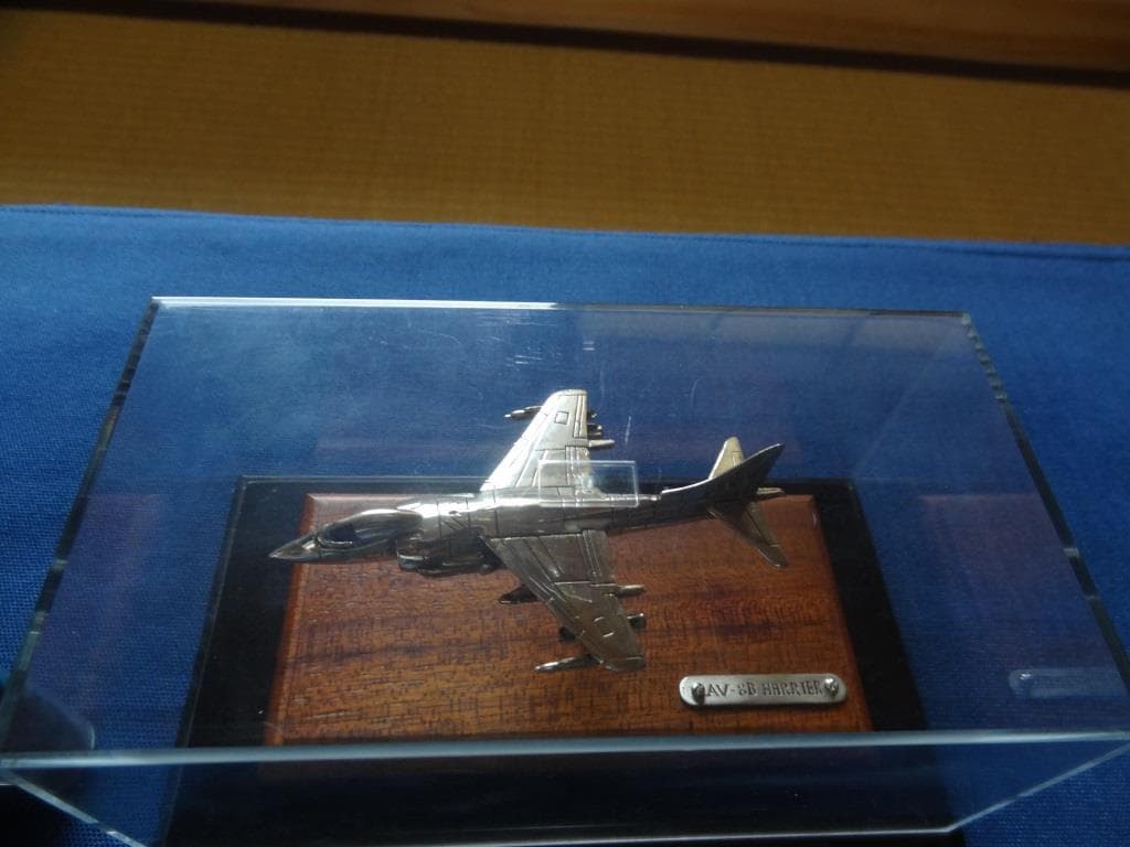 イタリア製 メデゥーサ社 925シルバー製 AV-8B ハリアーⅡ攻撃機