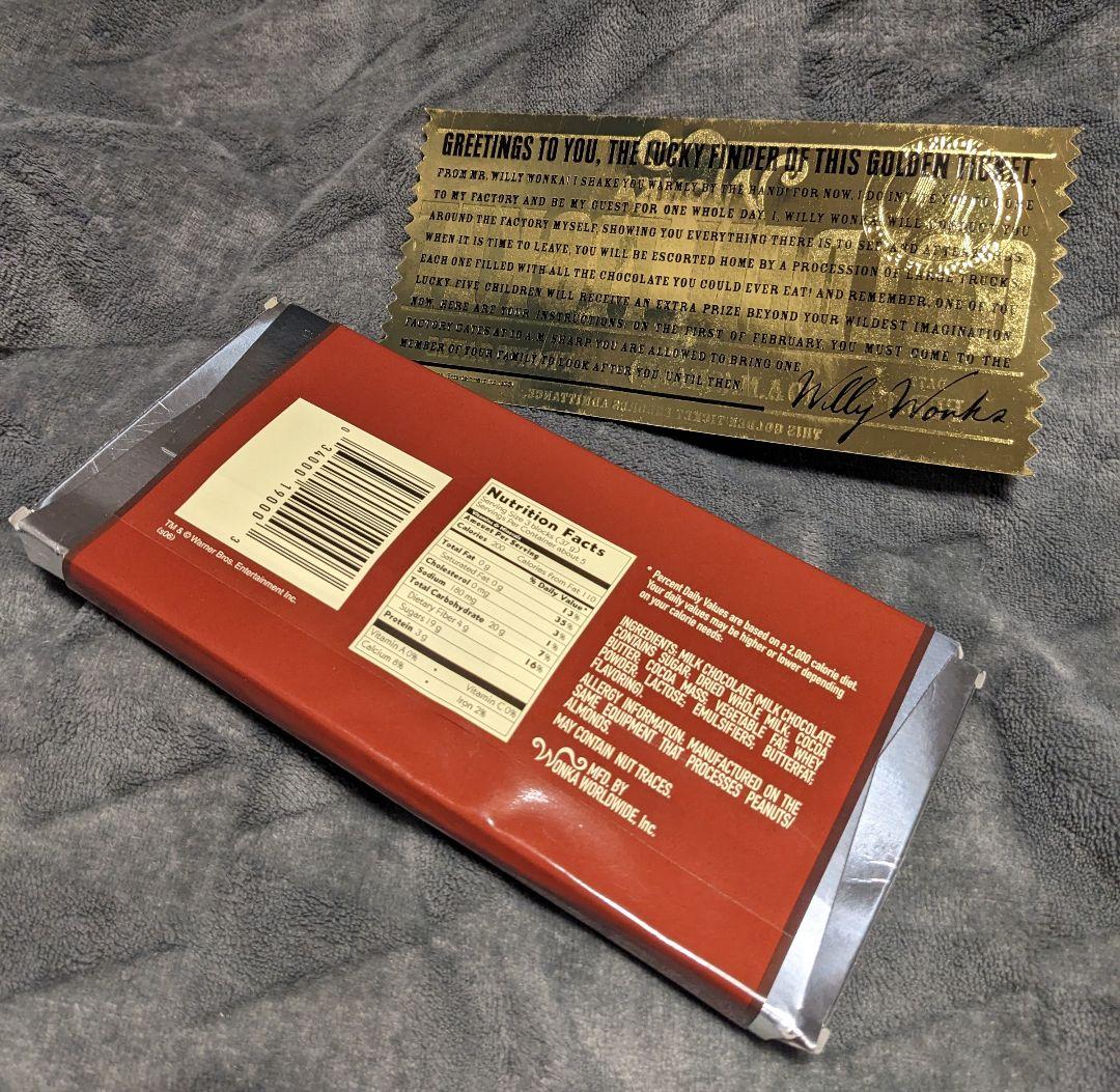 チャーリーとチョコレート工場 ゴールデンチケット レプリカ - メルカリ
